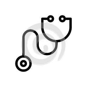 Doctor vector thin line icon