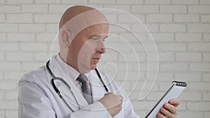 Doctor Image Preparing to Write a Medical Prescript