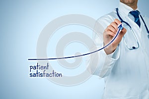 Doctor improve patient satisfaction photo