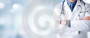 Doctor Man With Stethoscope photo