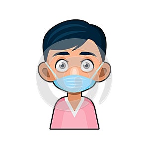 Doctor and Medical Nurse Avatar sign. Cute Style Userpic. Vector