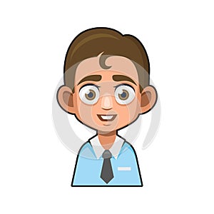 Doctor and Medical Nurse Avatar sign. Cute Style Userpic. Vector