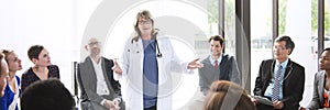 Doctor Meeting Teamwork Diagnosis Healthcare Concept photo