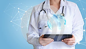 Doctor is in the network advises.