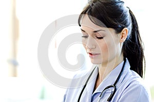 Doctor or Nurse close up