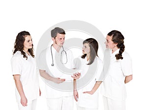 Doctor and Nurses