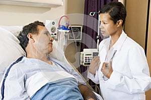 Doctor And Patient Talking To Each Other