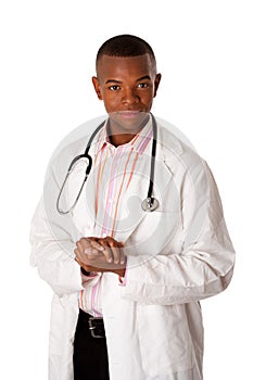 Doctor physician advising patient