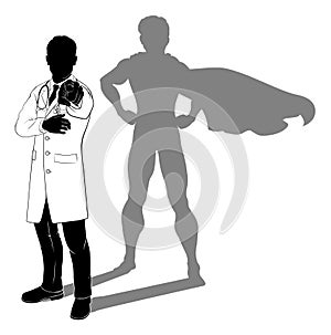 Doctor Ponting Silhouette Super Hero Shadow