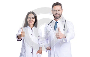 doctor practitioner at hospital. Confident practitioner doctor standing in medical office. general practitioner with
