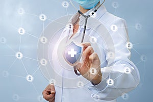 Doctor provides health care network .