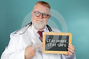 Doctor recommends staying at home