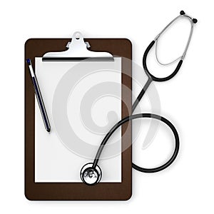 Doctor's clipboard