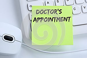 Doctor`s medical appointment doctor medicine ill illness healthy photo