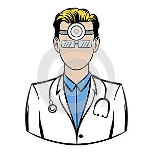 Doctor with stethoscope