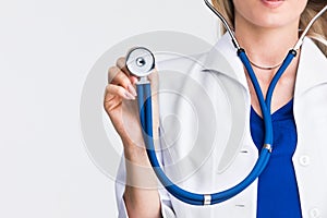 Doctor with stethoscope