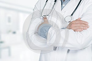 Doctor with stethoscope