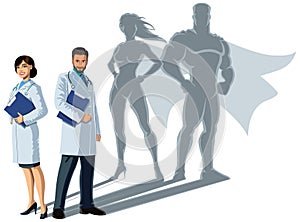 Doctor Superheroes Shadow