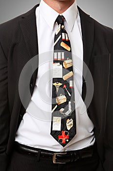 Doctor with Themed Tie