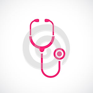 Doctor tool stethoscope icon