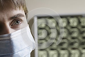 Doctor Wearing Surgical Mask