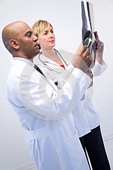 Doctors Checking Xray