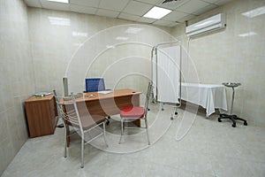 Doctors consultation room in hospital