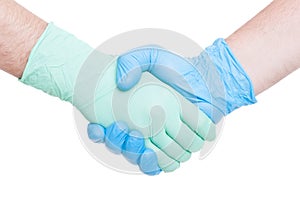 Doctors handshake