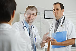 Doctors having consultation