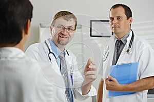 Doctors having consultation