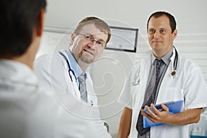 Doctors having consultation