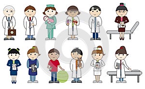 Doctors and nurses