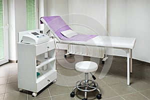Doctors Office with examination bed