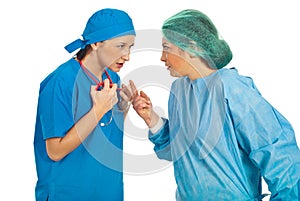 Doctors women conflict