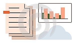 Document Analysis with Data Visualization and Cloud Integration
