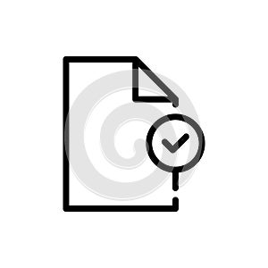 Document analytic icon