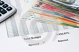 Document aproved budget