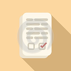 Document with checkmark icon showing completion of task