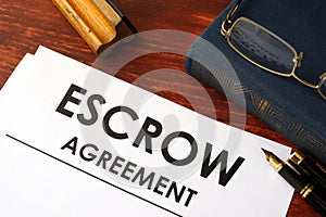 Document escrow agreement.