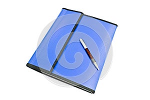 Document file and pen