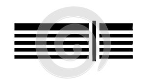 Document File Text Layout Icon, vector design Generative AI