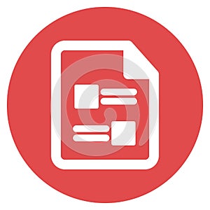 Document Files Isolated Vector icon which can easily modify or edit