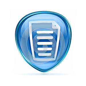 Document icon blue.