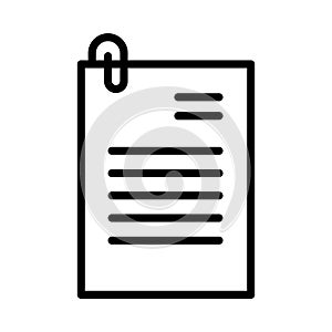 Document icon business vector