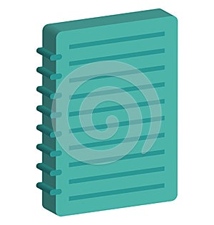Document Isolated Vector Icon Editable