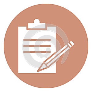 Document Isolated Vector Icon which can easily modify