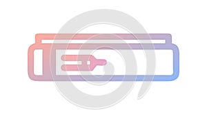 Document with Line, Paper and File Icon, vector design Generative AI