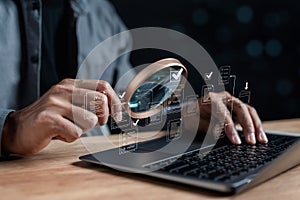 Document Management Checking System, online documentation database and process automation to efficiently manage files,