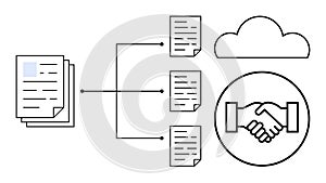 Document Management and Cloud Collaboration with Digital Workflow Process