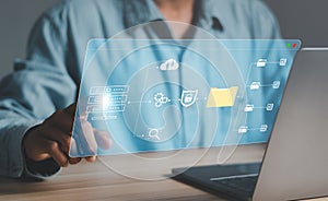 Document Management System (DMS). Efficient storage and management of data files.